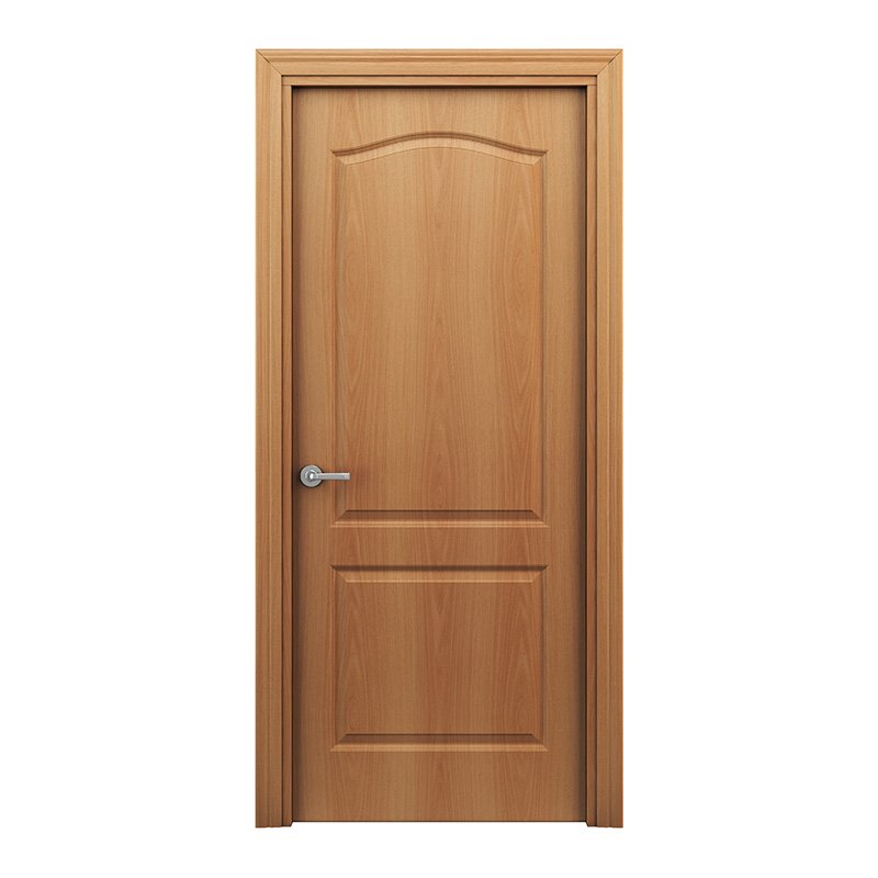  Дверь межкомнатная глухая ламинированное Антик 90x200 см цвет миланский орех